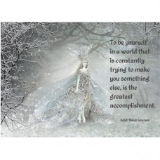 EMPOWERMENT OF WOMEN GREETING CARD Snow Elves